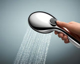 Chromowana słuchawka prysznicowa Grohe Vitalio Start z trzema strumieniami Rain, Jet i Massage