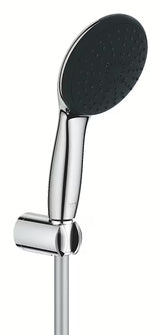 Grohe Vitalio Start zestaw wannowy w chromie ze słuchawką prysznicową, uchwytem i wężem prysznicowym 1750 mm.