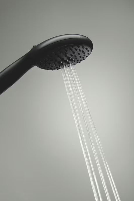 Słuchawka prysznicowa Grohe Vitalio Start 110 w matowej czerni z dwoma strumieniami Rain i Jet