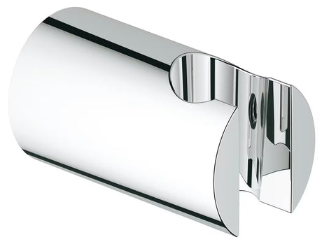 Stały ścienny uchwyt prysznicowy Grohe Vitalio Universal w chromie z powłoką Grohe StarLight.