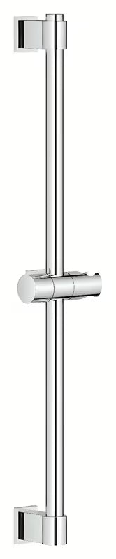 Chromowana drążek prysznicowy Grohe Vitalio Universal z przesuwnym i obrotowym uchwytem prysznice