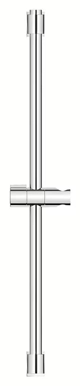 Chromowana drążek prysznicowy Grohe Vitalio Universal z przesuwnym i obrotowym uchwytem prysznice