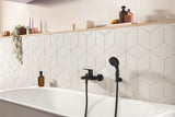 Wąż prysznicowy Grohe Vitalioflex Trend 1500 mm w wykończeniu matte black z uniwersalnym przyłączem G 1/2" x 1/2".