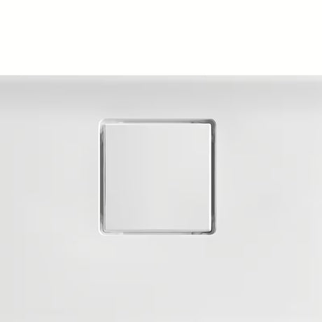 Biały matowy brodzik prysznicowy prostokątny Hüppe easyflat 180x90 cm z lanego marmuru, o niskim profilu