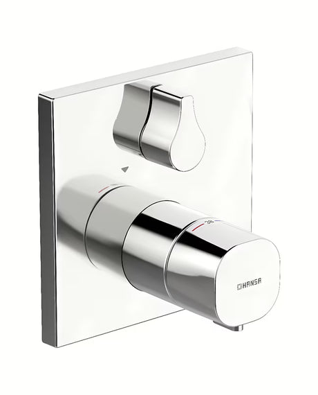 Hansa Living podtynkowa termostatyczna prysznicowa i bateria wannowa w wykończeniu chrom