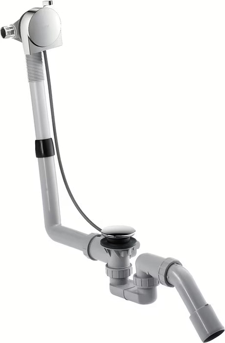 Hansgrohe automat wannowy w wykończeniu chrom pro sterowanie odpływem do wanny