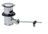 Hansgrohe odpływ do umywalki w chromie ze sterowaniem cięgnem pro umywalki z przelewem