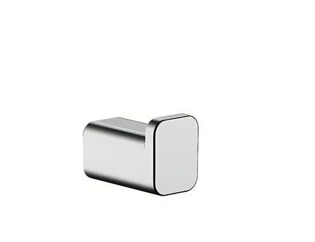 Chromowany haczyk na ręcznik Hansgrohe addstoris z ukrytym mocowaniem ściennym