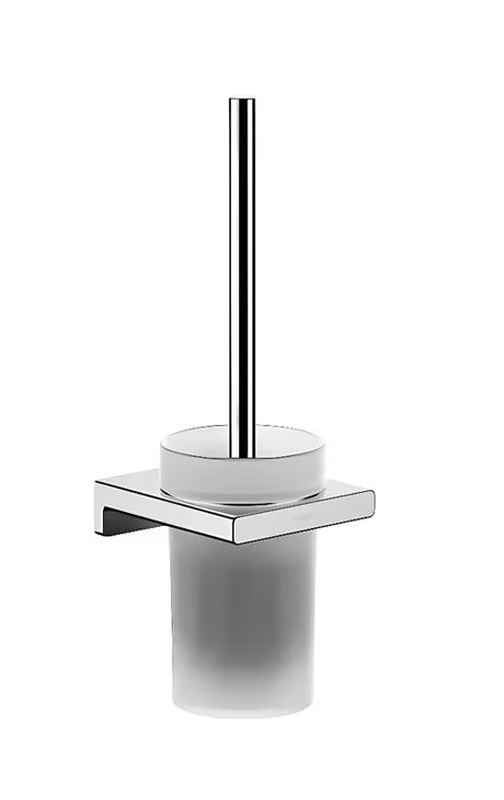 Hansgrohe addstoris ścienna SZCZOTKA do Wc w chromie z uchwytem z metalu i szkła