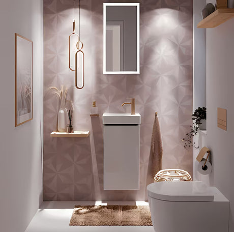 Hansgrohe addstoris uchwyt na papier toaletowy z pokrywą w wykończeniu szczotkowany brąz.