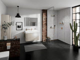 Hansgrohe addstoris uchwyt na papier toaletowy z pokrywą w wykończeniu szczotkowany brąz.