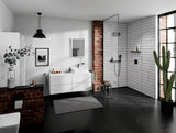 Hansgrohe addstoris uchwyt na papier toaletowy z pokrywą w matowej czerni, ścienny