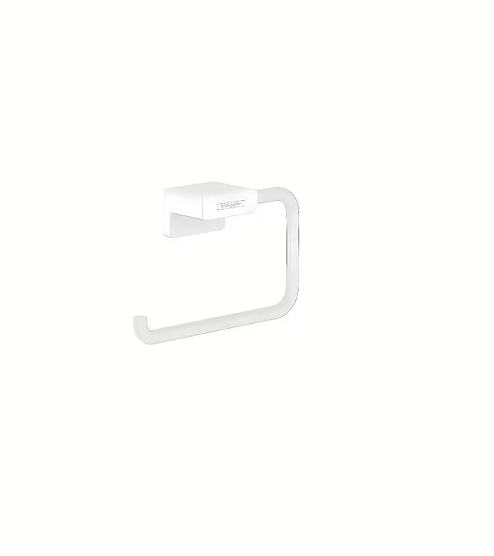 Hansgrohe addstoris uchwyt na papier toaletowy w kolorze matowej bieli pro do montażu ściennego
