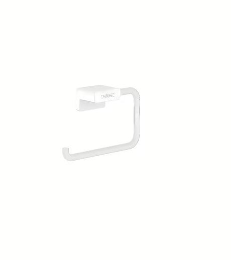 Hansgrohe addstoris uchwyt na papier toaletowy w kolorze matowej bieli pro do montażu ściennego