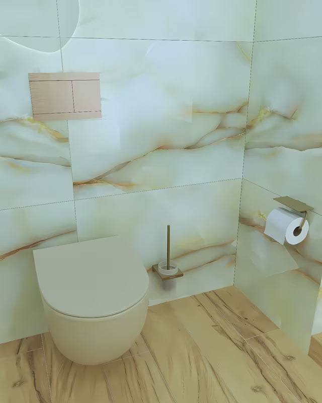 Hansgrohe addstoris uchwyt na papier toaletowy z półką w wykończeniu szczotkowany brąz, na ścianę