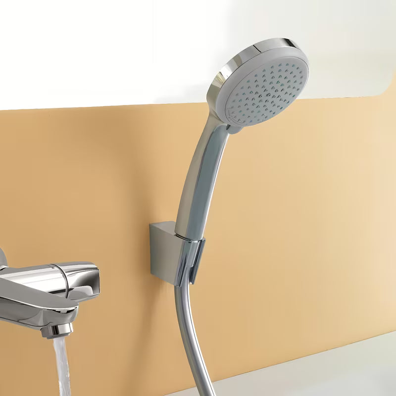 Hansgrohe Croma 100 wannowy zestaw prysznicowy w chromie ze słuchawką prysznicową 100 mm, uchwytem i wężem