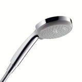 Hansgrohe Croma 100 zestaw prysznicowy w wykończeniu chrome ze słuchawką prysznicową i drążkiem prysznicowym