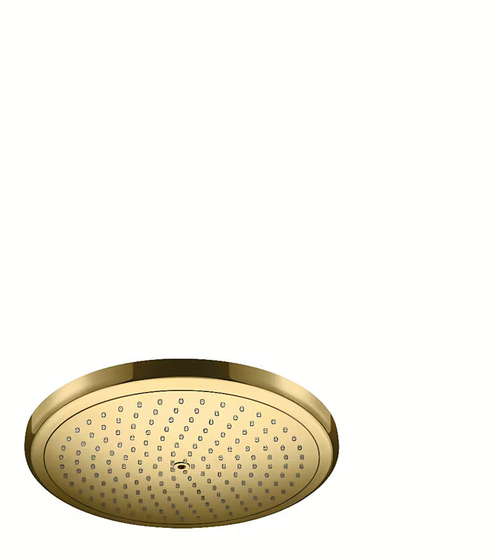 Okrągła deszczownica  Hansgrohe Croma 280 mm w wykończeniu polerowane złoto ze strumieniem RainAir