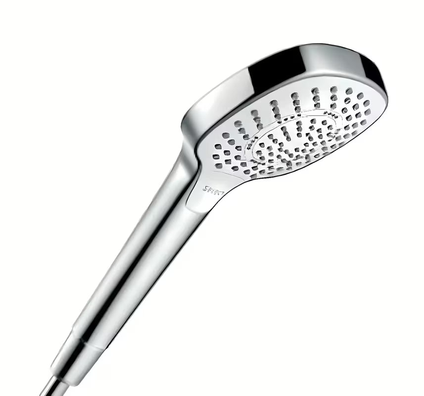 Słuchawka prysznicowa Hansgrohe Croma Select E biały/chrom z przyciskiem Select i trzema strumieniami