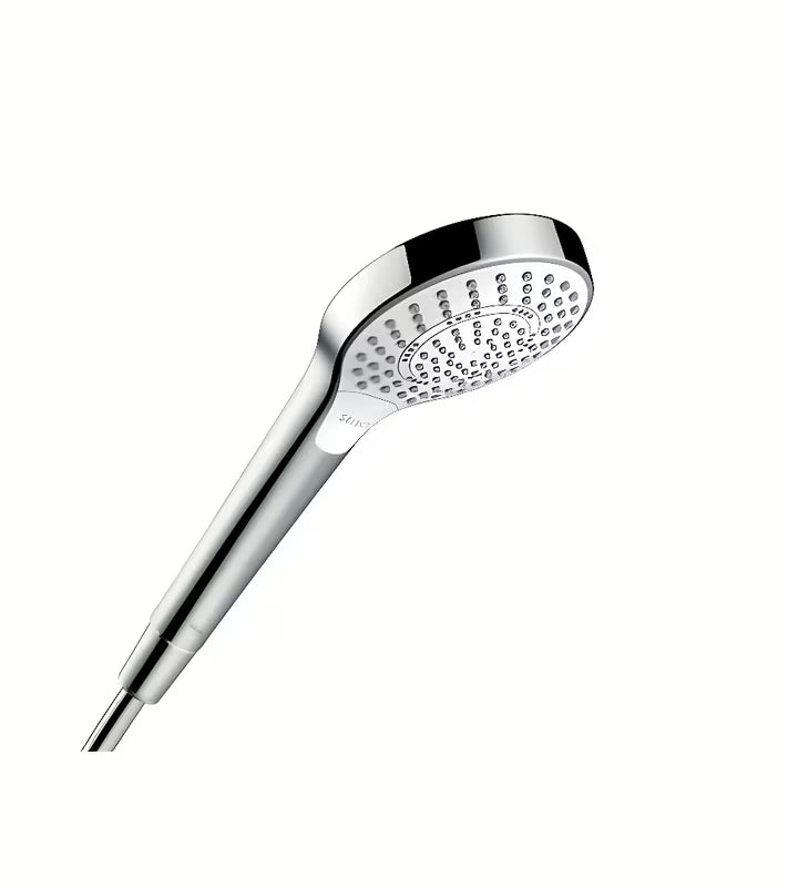 Słuchawka prysznicowa Hansgrohe Croma Select S w kolorze białym/chrom z przyciskiem Select