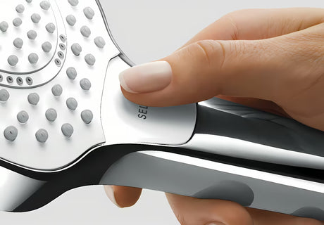 Słuchawka prysznicowa Hansgrohe Croma Select S Vario biały/chrom z przyciskiem Select o średnicy 110 mm