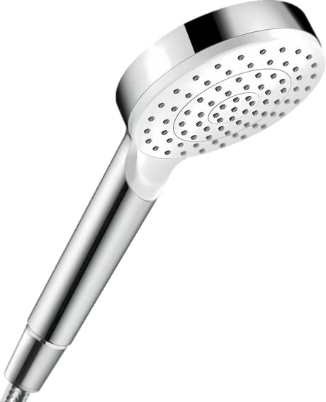 Słuchawka prysznicowa Hansgrohe Crometta 1jet EcoSmart, biała/chrom, strumień Rain