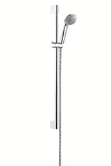 Hansgrohe Crometta 85 zestaw prysznicowy w wykończeniu chrome ze słuchawką prysznicową, drążkiem, wężem i suwakiem