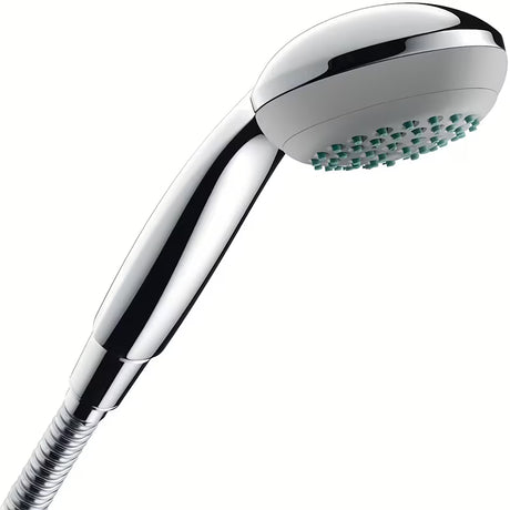 Rączka prysznicowa Hansgrohe Crometta 85 Vario w chromie z okrągłą główką i dwoma rodzajami strumienia