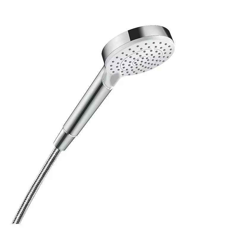 Hansgrohe Crometta S system prysznicowy z baterią termostatyczną w chromie z deszczownicą 240 mm i słuchawką prysznicową