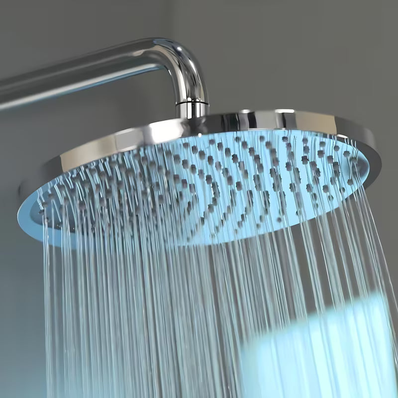 Hansgrohe Crometta S system prysznicowy w chromie z deszczownicą i rączką prysznicową