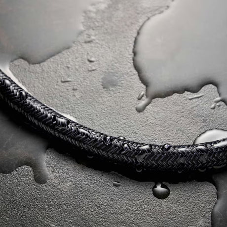 Hansgrohe Designflex tekstylny wąż prysznicowy 1,25 m w kolorze matowej czerni z przyłączem G ½
