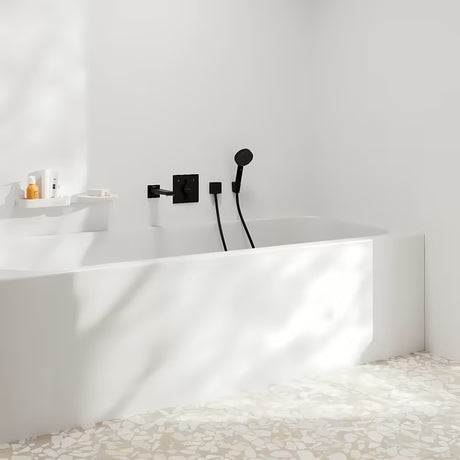 Hansgrohe duoturn E podtynkowa bateria prysznicowa pro 2 odbiorniki w matowej czerni