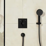 Hansgrohe duoturn E podtynkowa bateria prysznicowa pro 2 odbiorniki w matowej czerni