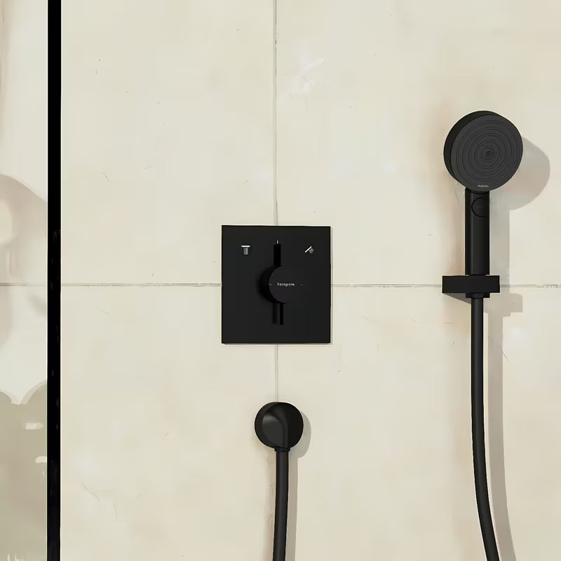 Hansgrohe duoturn E podtynkowa bateria prysznicowa pro 2 odbiorniki w matowej czerni