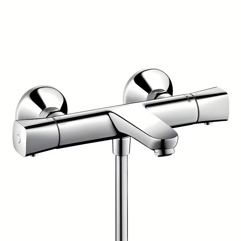 Hansgrohe Ecostat termostatyczna ścienna bateria wannowa w wykończeniu chrom