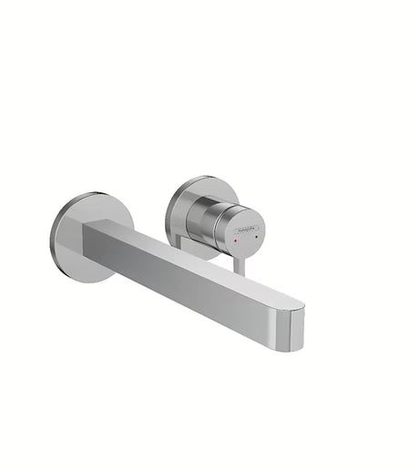 Hansgrohe Finoris podtynkowa bateria umywalkowa ścienna w chromie