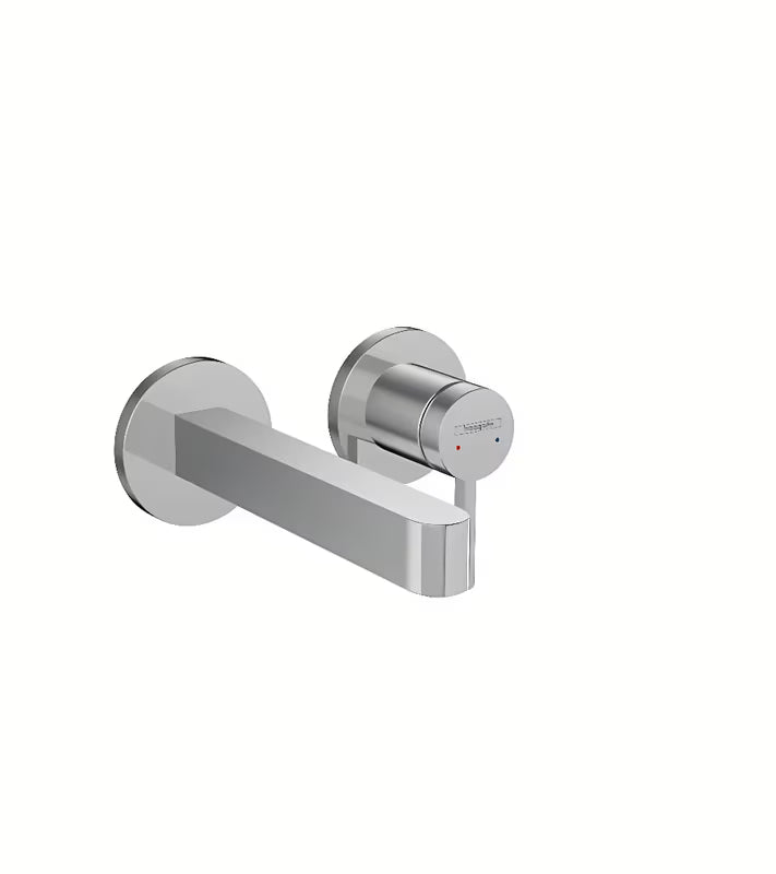 Hansgrohe Finoris podtynkowa bateria umywalkowa w chromie pro montaż ścienny