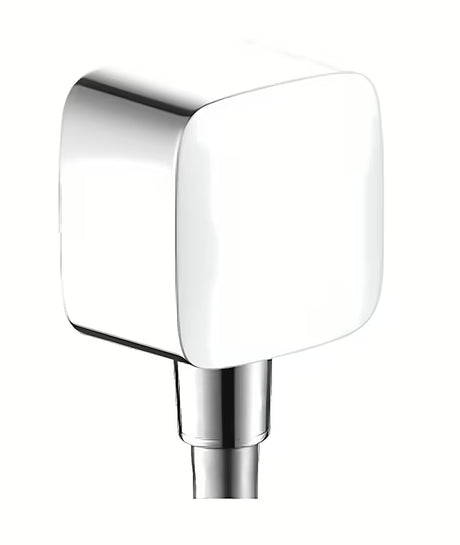 Hansgrohe fixfit przyłącze kątowe w wykończeniu chrome z zaworem zwrotnym i przyłączem G ½.