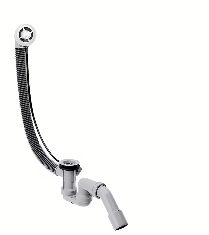 Hansgrohe Flexaplus automat wannowy w kolorze szarym pro standardowy wanny