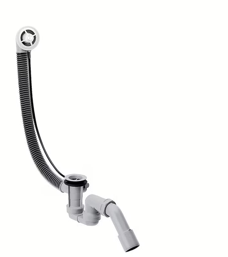 Hansgrohe Flexaplus automat wannowy w kolorze szarym pro standardowy wanny