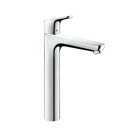 Hansgrohe Focus wysoka jednouchwytowa bateria umywalkowa w wykończeniu chrom z zestawem odpływowym