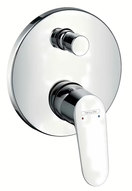 Hansgrohe Focus podtynkowa jednouchwytowa prysznicowa i bateria wannowa w wykończeniu chrom