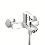 Ścienna jednouchwytowa bateria wannowa Hansgrohe HG248 w wykończeniu chrom z technologią AirPower