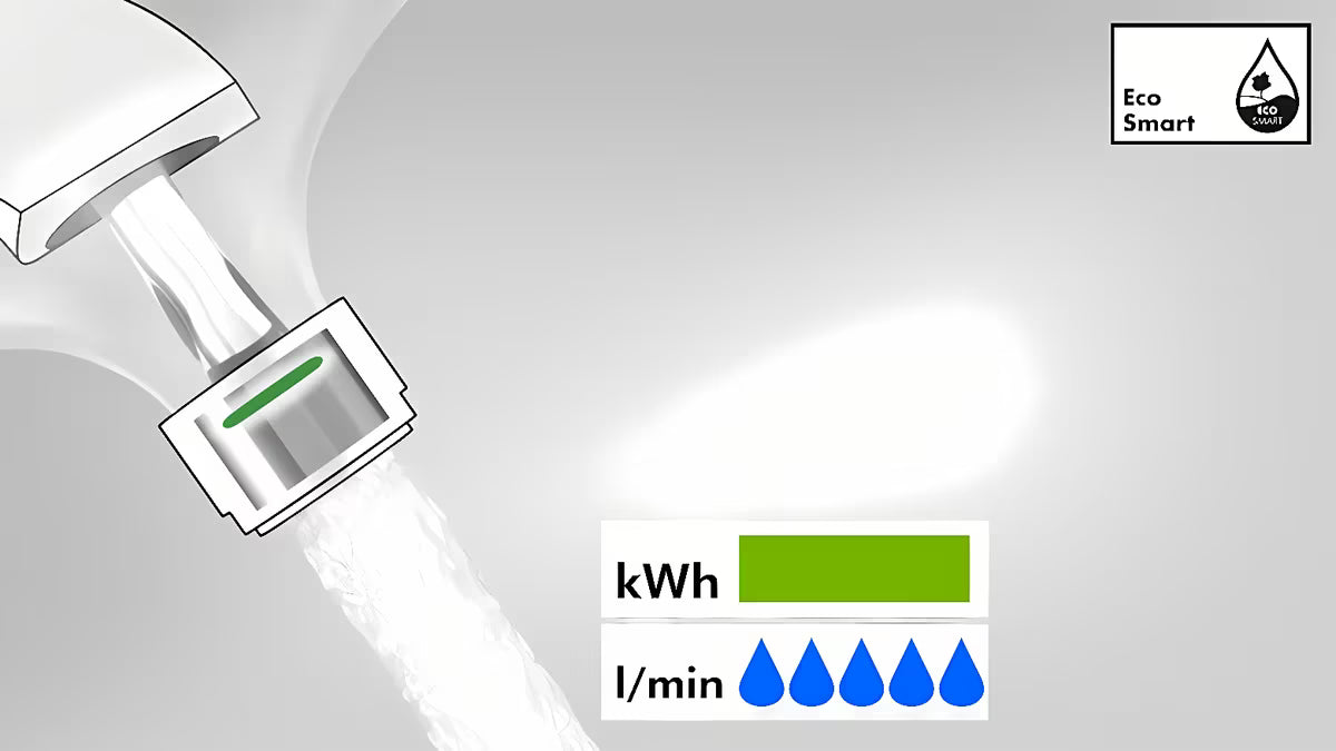 Chromowana jednouchwytowa stojąca bateria umywalkowa Hansgrohe HG248 z odpływem o zaokrąglonym designie