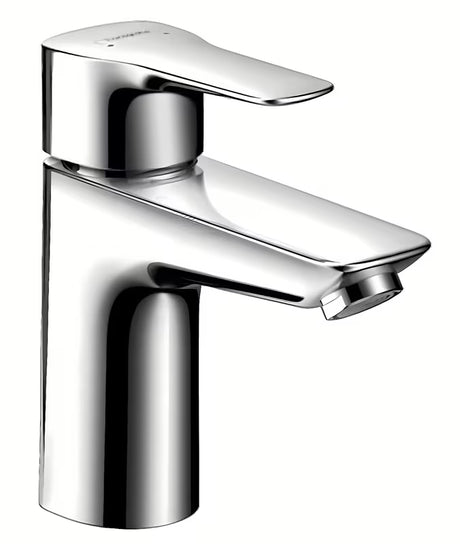 Chromowa jednouchwytowa stojąca bateria umywalkowa Hansgrohe HG248 z odpływem
