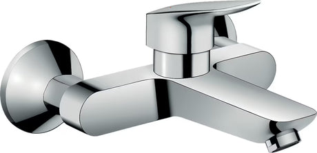 Ścienna jednouchwytowa bateria umywalkowa hansgrohe Logis w wykończeniu chrom