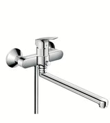 Hansgrohe Logis jednouchwytowa ścienna bateria wannowa w wykończeniu chromowanym