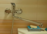 Hansgrohe Logis jednouchwytowa ścienna bateria wannowa w wykończeniu chromowanym