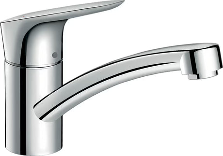 Hansgrohe Logis M31 jednouchwytowa stojąca bateria zlewozmywakowa w chromie z obrotowym ramieniem