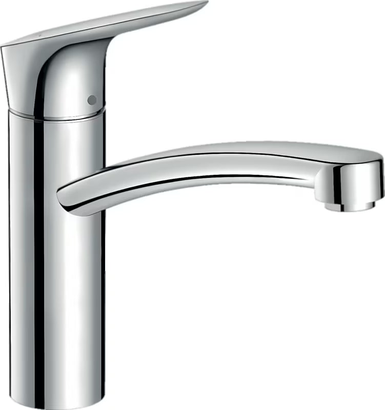 Hansgrohe Logis M31 jednouchwytowa stojąca bateria zlewozmywakowa w chromie z obrotowym ramieniem